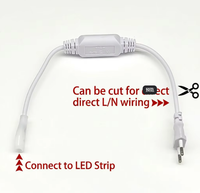 Prises étanches EU/US/UK 5A à deux broches, driver LED 300W 110V/220V à âme en cuivre pour usage intérieur/extérieur, garantie 2 ans