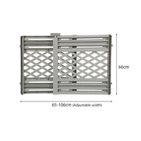 Barrière rétractable pour animaux domestiques, barrière pour chat, barrière d'escalier en plastique, barrière de sécurité pour bébé
