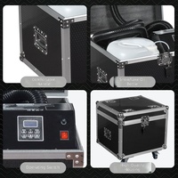 Machine à neige artificielle silencieuse 2000W, grande puissance, effet flocon de neige, pour scène, mariage, extérieur, Noël