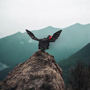 Krokmou Dragon Collection Jouet Figure Statue Mignon Cool Design Haute Texture Détails Exquis Look Attrayant pour les Fans de Dinosaures - Product Image 6