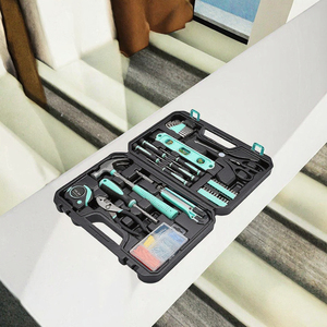 142-Piece Hand Operated Hardware <b>Tool</b> Set With Hard Case OEM Customizable Household <b>Box</b> EW250181 Hand-powered <b>Tool</b> Set EW250181 - Product Image 2