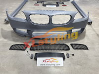 XLstyling Pare-chocs avant et arrière de voiture en PP de bonne qualité, kit carrosserie M5, compatible avec BMW Série 5 F10