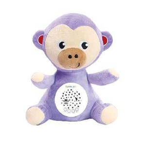 Machine à bruit blanc pour le sommeil, 8 sons musicaux, jouet éléphant en peluche lumineux, aide au sommeil, mini-haut-parleur portable pour sons apaisants - Product Image 5
