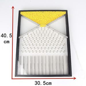 Modèle de panneau Dalton <span class=keywords><strong>Board</strong></span> <span class=keywords><strong>Galton</strong></span> de haute qualité pour la démonstration de phénomènes aléatoires-Idéal pour l'enseignement et la recherche en physique - Product Image 6