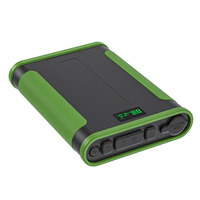 Pack d'alimentation Portable 48000mAh LiFePo4 batterie Pack DC12V-24V de charge solaire Camping pêche alimentation PD60W pour ordinateur portable