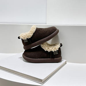 Bottes d'hiver pour enfants 2025 Nouveau style Bottes de neige épaisses isolées de style <span class=keywords><strong>Birkenstock</strong></span> pour garçons et filles, Chaussures chaudes pour filles - Product Image 5