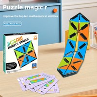 Cubo Mágico Transformable, Juguete de Rompecabezas Divertido para Adolescentes y Adultos