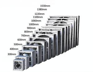 Extracteurs <span class=keywords><strong>de</strong></span> <span class=keywords><strong>chaleur</strong></span> industriels muraux à entraînement par courroie électrique 1530MM 220V 380V OEM pour serres et fermes avicoles - Product Image 2
