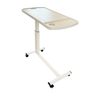 Tavolo da Pranzo Ospedaliero Personalizzato e Rimovibile, Altezza Regolabile, Tavolo da Letto <span class=keywords><strong>per</strong></span> <span class=keywords><strong>Pazienti</strong></span> con Ruote, <span class=keywords><strong>per</strong></span> Uso Domestico - Product Image 1