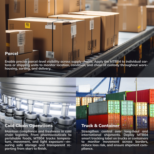 Ultra-Dunne Wegwerp <span class=keywords><strong>Tracking</strong></span> Label Real-Time Locatie Monitoring 5G Verzendlabel Voor Wereldwijde Logistiek <span class=keywords><strong>Tracking</strong></span> - Product Image 6