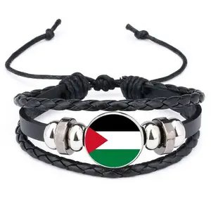Venta al por mayor de productos de <span class=keywords><strong>Palestina</strong></span> Trenzado Libre <span class=keywords><strong>Palestina</strong></span> <span class=keywords><strong>Gaza</strong></span> Silicona Bandera <span class=keywords><strong>Palestina</strong></span> Pulsera - Product Image 3