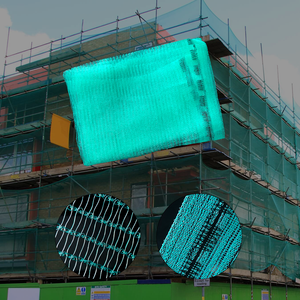 Filet de protection pour échafaudage 2m x 50m – Qualité supérieure, directement de l'usine - Product Image 4