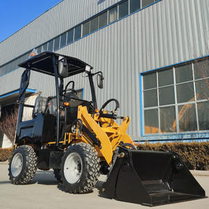 Barato 400kg-6ton Mini cargadoras de ruedas Mini cargador frontal pequeño cargador diesel/eléctrico mejor precio - Product Image 1