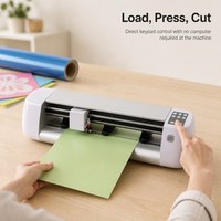 Máquina de Corte DIY, Cortadora de Vinilo, Plotter para Manualidades, Fabricación de Etiquetas y Calcomanías, Máquina de Corte de Contorno de Escritorio para el Hogar