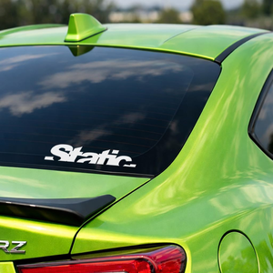 Autocollant graphique automobile imprimé UV écologique de 7 po x 1,5 po pour décoration intérieure, motif 'Car Culture' pour véhicules abordables - Product Image 3