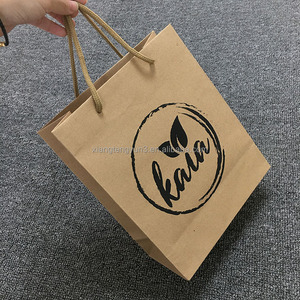 Borsa Ecologica Riciclabile in Carta di Cotone Laminata Opaca Nera Grande con Logo Personalizzato e Manico in Cotone per Negozi di Abbigliamento e Artigianato - Product Image 5