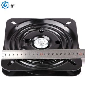 Phần Cứng Màu Đen Lắp 2.3 Độ Dày 180 Độ Xoay Cơ Chế Xoay Cho Ghế Bar Ghế Thuyền Bộ Nhớ Trở Lại Tấm Xoay - Product Image 2