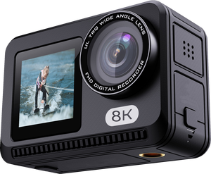 2025 अनुकूलित ब्रांड एक्शन कैमरा 6k 30fps वाटरप्रूफ स्पोर्ट्स कैमरा निजी लेबल आउटडोर एक्शन कैमरा पूर्ण प्रमाणन के साथ - Product Image 4