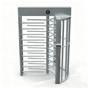 Portillon tournant à hauteur complète |   Carte IC et reconnaissance faciale |   Acier inoxydable IP55 sans balais |   Fabrication directe d'usine OEM - Product Image 2