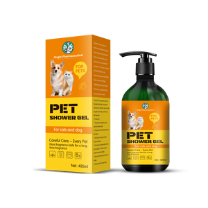 Custom Logo Natuurlijke Anti Jeuk <span class=keywords><strong>Grooming</strong></span> Pet Shampoo Organische Stinkende Puppy Hond Kat Wassen Shampoo 495Ml - Product Image 6