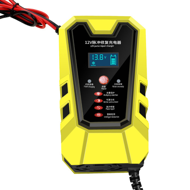 12V6A Intelligent Pulse Repair Battery Car Battery Motorcycle Battery Charger