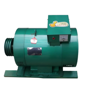 Générateur synchrone triphasé monophasé triphasé 3KW~50KW STC ST 220V 50HZ 60HZ, tête de dynamo, alternateur