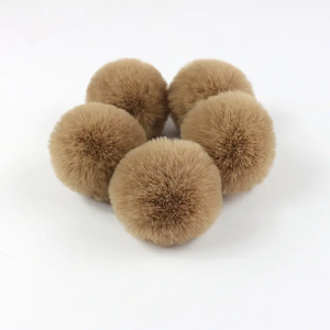 High Quality Pom Pom <strong>Ball</strong> <strong>Multi</strong> Size <strong>Rabbit</strong> <strong>Fur</strong> <strong>Ball</strong> - Product Image 1