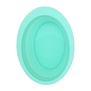 Bol de nettoyage en silicone pour pinceaux de maquillage, outil de beauté pour le visage, tapis de lavage pour pinceaux cosmétiques, éponges et houppettes, usage domestique - Product Image 3