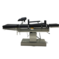 Lit d'hôpital complet HERTA en acier inoxydable, table d'opération électrique certifiée CE ISO, table de chirurgie de classe II