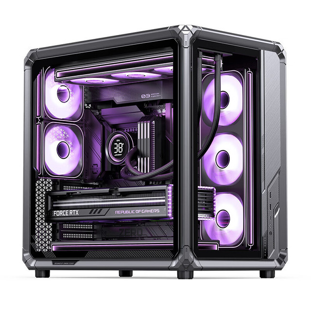 Factory OEM Desktop Tempered Glass RGB Atx Full Tower Case Gamig Computer PC Case Cabinet Cases&Towers
