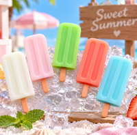 Breloques personnalisées en forme de bâtonnets glacés, mini-cabochons en forme de dessert pour accessoires de chaussures, aimants, cadres et porte-clés – Vente en gros