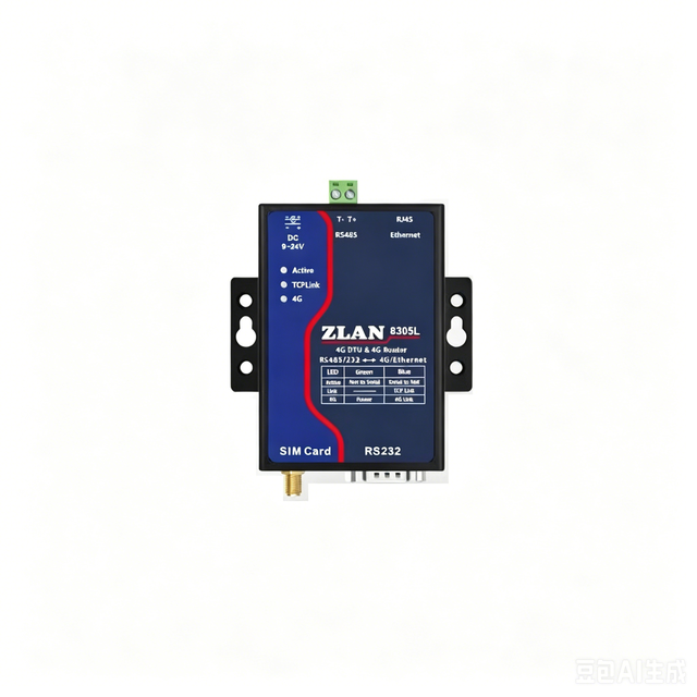 ZLAN8305L Industrial 4G DTU Module RS232 RS485 to 4G Serial Server MQTT Modbus Data Transmission Module in Stock Support BOM
