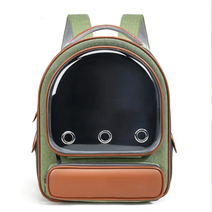 Large Capacity Pet <b>Carrier</b> Backpack Portable Breathable Double Shoulder Bag for Cats <b>Dogs</b> Rabbits Outdoor Travel Pet Bag - Product Image 3