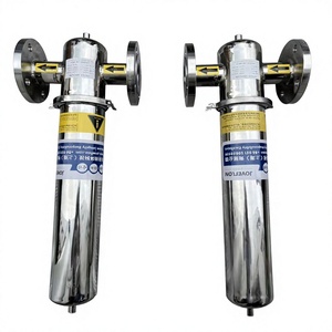 Carcasa de Filtro de Aire Comprimido de Acero Inoxidable 304 316L, Sistema de Filtración de Gas Industrial de Alta Gama - Product Image 1