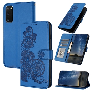 Mode Fleur En Relief Portefeuille En Cuir étui pour samsung galaxy <span class=keywords><strong>Xcover</strong></span> <span class=keywords><strong>Pro</strong></span> 5 <span class=keywords><strong>4</strong></span> M53 5G M33 M13 M34 M54 A72 4G A73 Flip Cover - Product Image 2