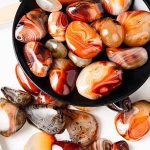 Figurine en Quartz Naturel Écologique Faite à la Main, Ornement Ovale en Cristal avec Fonction de Démagnétisation et Diffuseur - Product Image 2