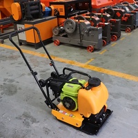 Petit compacteur à plaques mobile à moteur essence C90T, compacteur vibratoire diesel pour asphalte