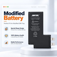 Batterie de téléphone version US, cellule de batterie modifiée pour conversion double SIM, forme spéciale, sans flex, sans BMS, 100 % de capacité