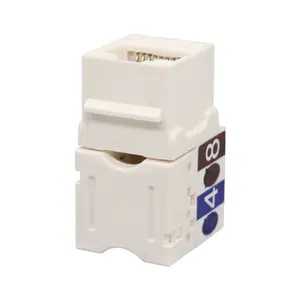 Top bán RJ45 Cat6 UTP nữ Keystone Jack không được che chở