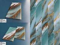 China Fabricante Precio 3D Interior PVC Revestimiento Panel de pared estriado WPC Decorativo Impermeable Revestimiento de pared Tableros Revestimiento Interior