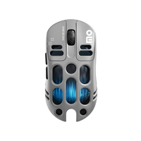 Ratón para Juegos MODORWY, Diseño Ligero y Hueco, Sensor PAW3311 de 8000DPI, 70g, 3 Modos, Recargable, RGB, para Laptop y PC