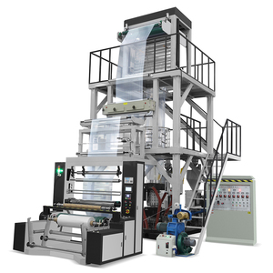 Máy thổi màng ba lớp tốc độ cao SANBI SJ-L ABA 1300-1700, dây chuyền sản xuất màng thổi nhựa LDPE & HDPE - Product Image 1