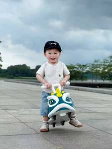 Chinese Lion Car Children's Cute <b>Yo</b>-<b>yo</b> Car Anti-rollover Toy Car - Product Image 3