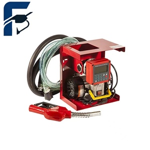 Nouvelle pompe de transfert de <span class=keywords><strong>carburant</strong></span> Fuelink 220V AC en acier <span class=keywords><strong>au</strong></span> carbone, auto-amorçante et préréglée, avec tuyau et compteur pour huile et diesel - Product Image 2