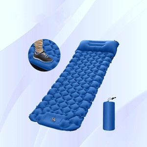 Colchoneta inflable para acampar de 8 cm de grosor, impermeable, para tienda de campaña, actividades al aire libre, colchoneta inflable ultraligera para dormir. - Product Image 2