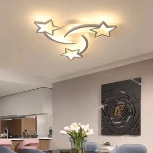 Lámpara de Techo <span class=keywords><strong>LED</strong></span> Acrílica de Estilo Moderno, IP33, Alta Calidad, para Sala de Estar, Comedor, Oficina, con Control Remoto - Product Image 3