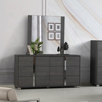 NOVA — meubles de chambre à coucher en bois de onyx, de haute qualité, meubles de luxe, coiffeuse de maquillage avec miroir, cosmétiques