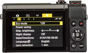 G7X Mark III กล้องวิดีโอ4K ไร้กระจก, 41x-63x กันน้ำกันกระแทกเซ็นเซอร์ CMOS 2 "-3" หน้าจอซูมออปติคอล - Product Image 4
