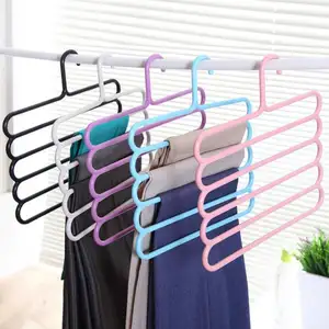 inspring multi layers multifunctional pants hanger rack