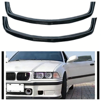 L'usine produit des accessoires automobiles en fibre de carbone pour BMW Série 3 E36 M3, spoiler avant en fibre de carbone, kit carrosserie.
